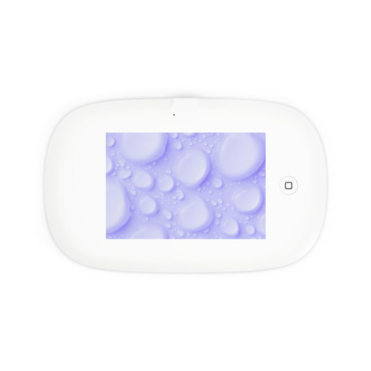 UV Phone Sanitizer with Wireless Charger – Lilac Dew