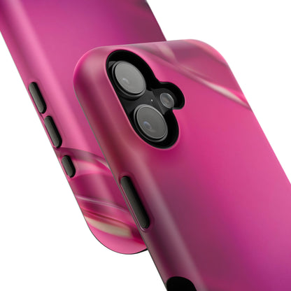Impact-Resistant Phone Case – Magenta Motion