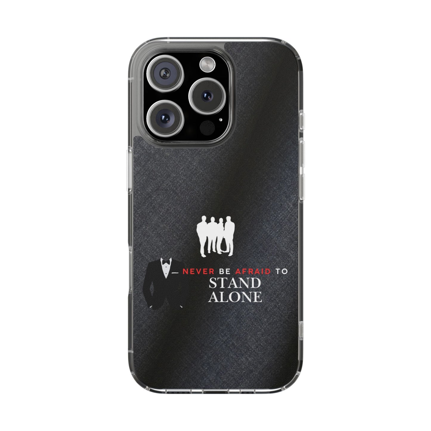 Clear Phone Case – Stand Alone