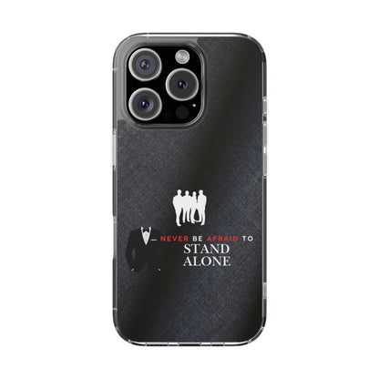 Clear Phone Case – Stand Alone