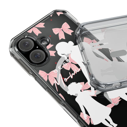 Clear Magnetic Phone Case – Best Mom: My Little Girl