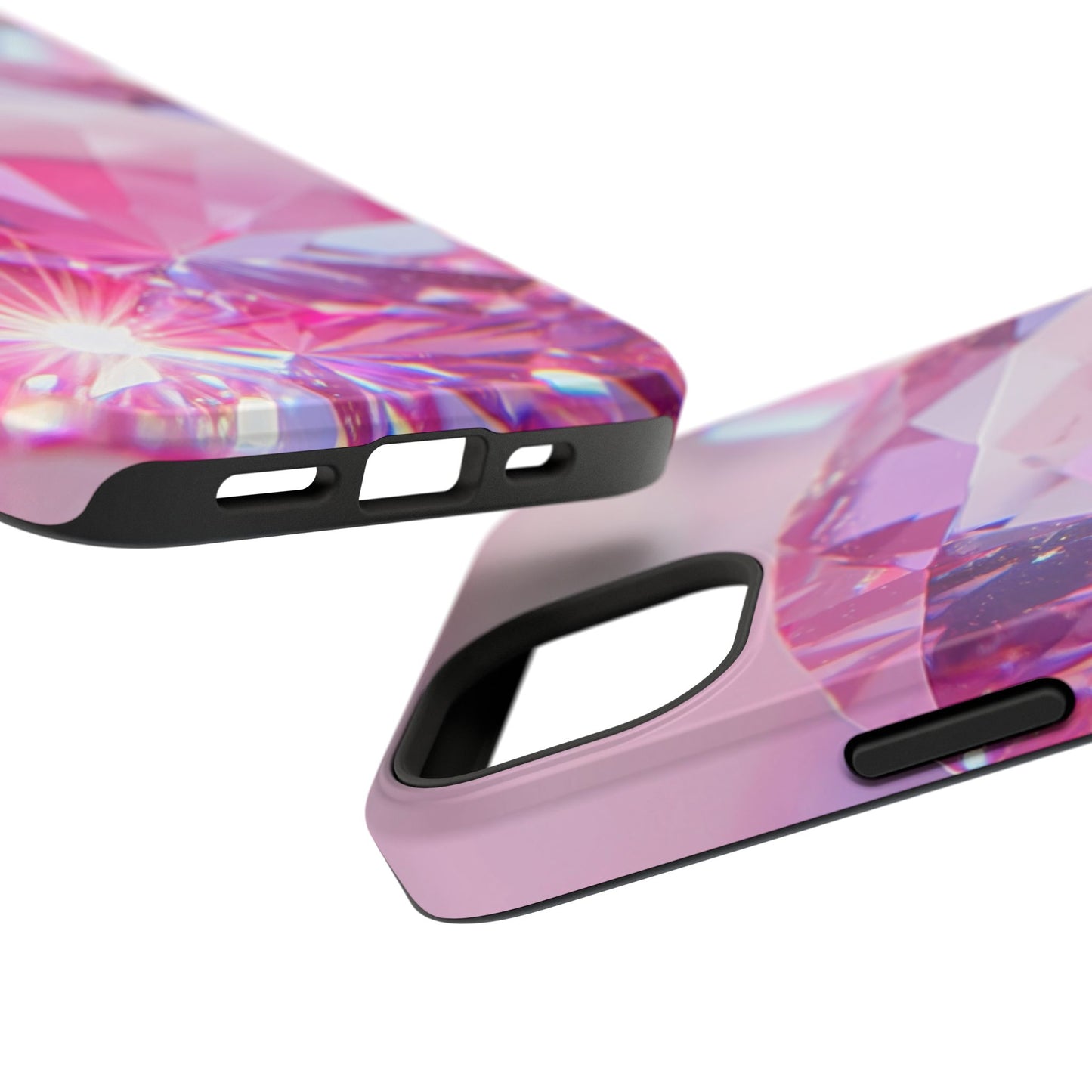 Impact-Resistant Phone Case – Pink Ice