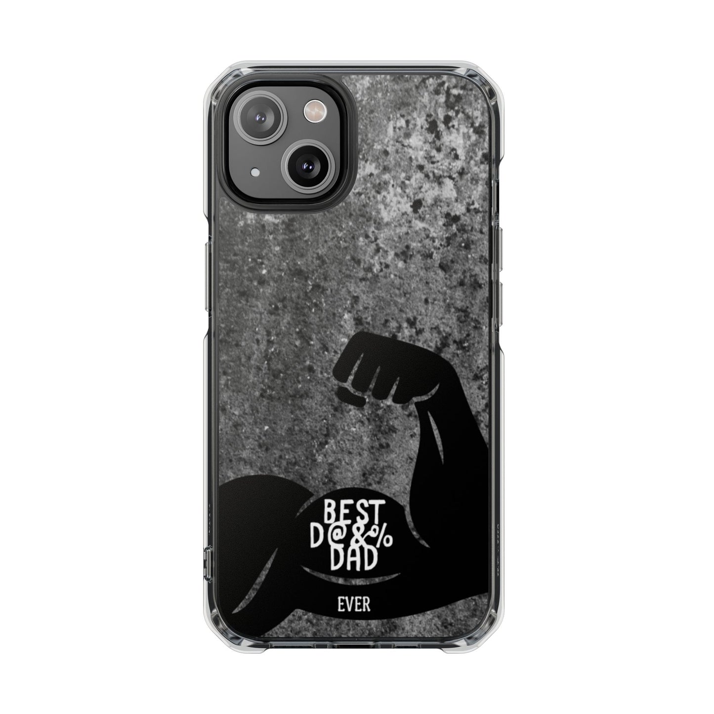 Clear Magnetic Phone Case – Best Dad Ever