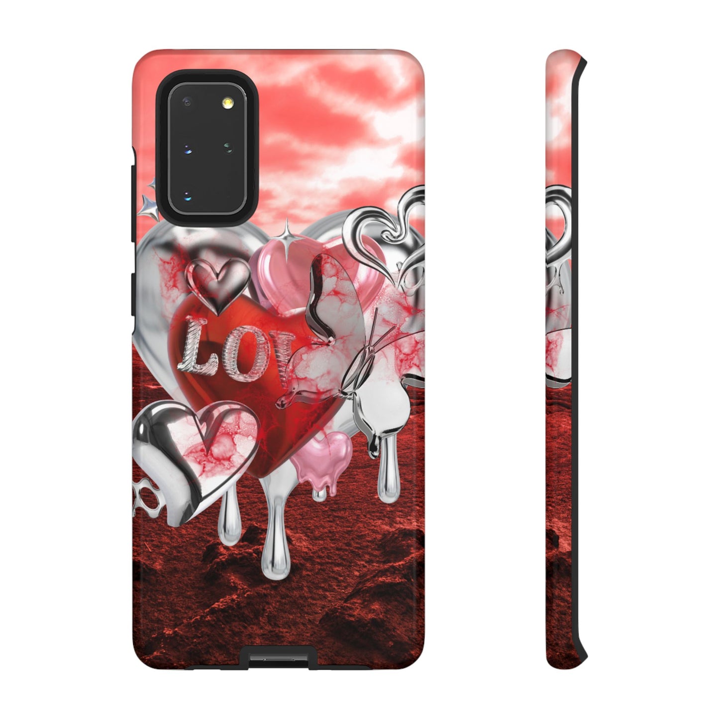 Protective Phone Case – Chrome Love