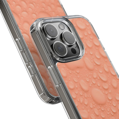 Clear Phone Case – Apricot Rain