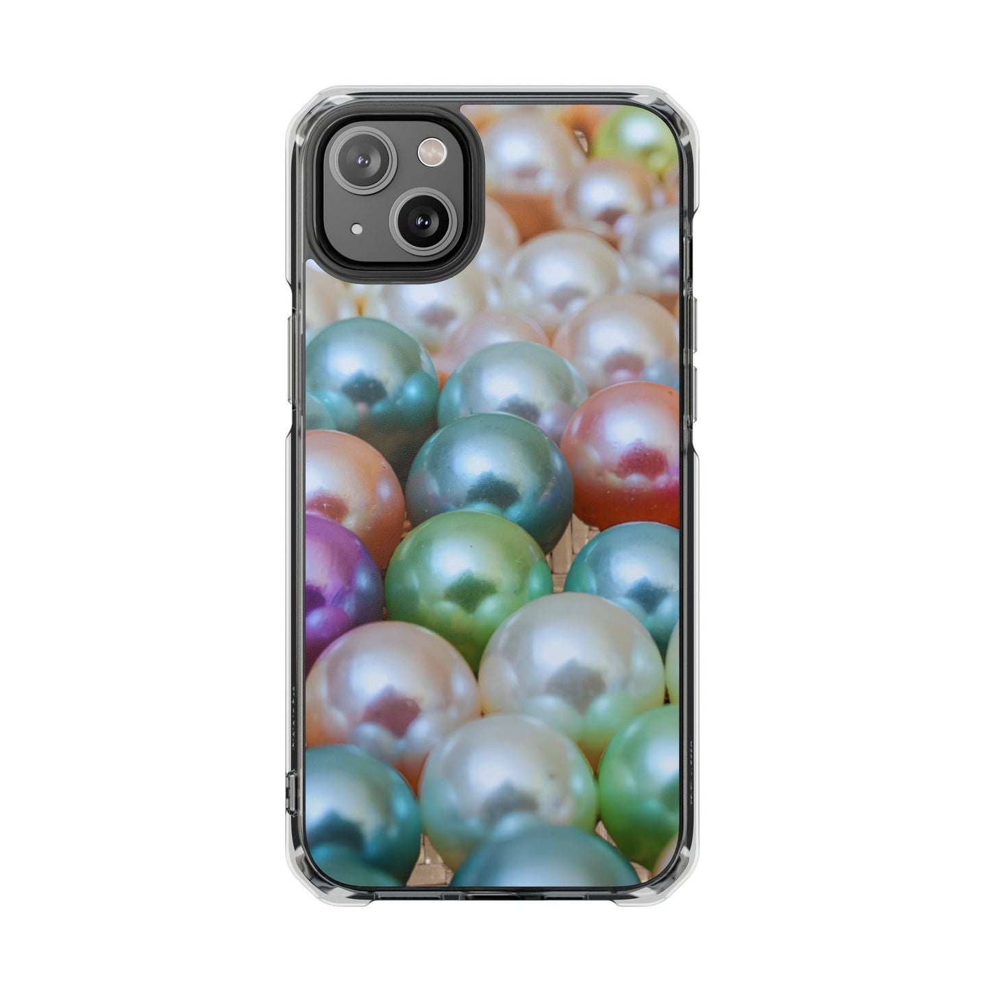 Clear Magnetic Phone Case – Pearl Pop