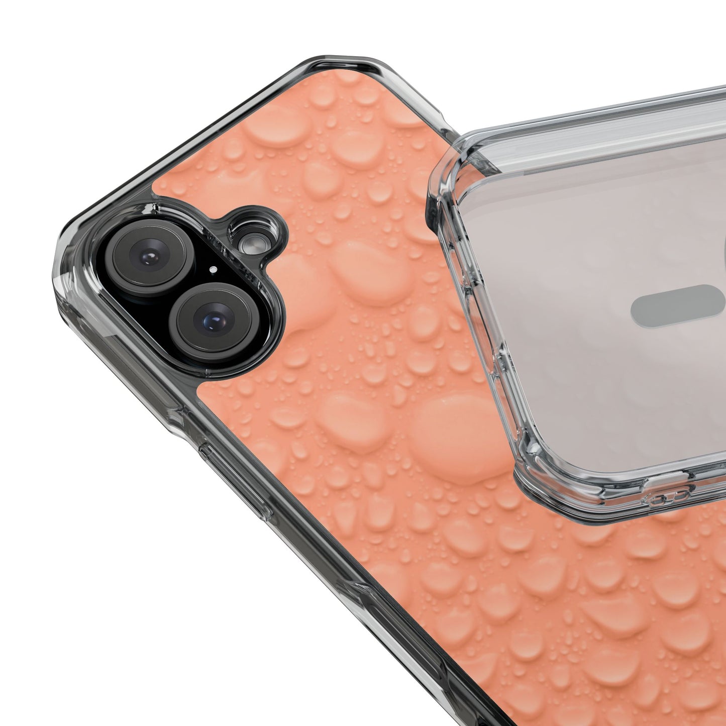 Clear Magnetic Phone Case – Apricot Rain