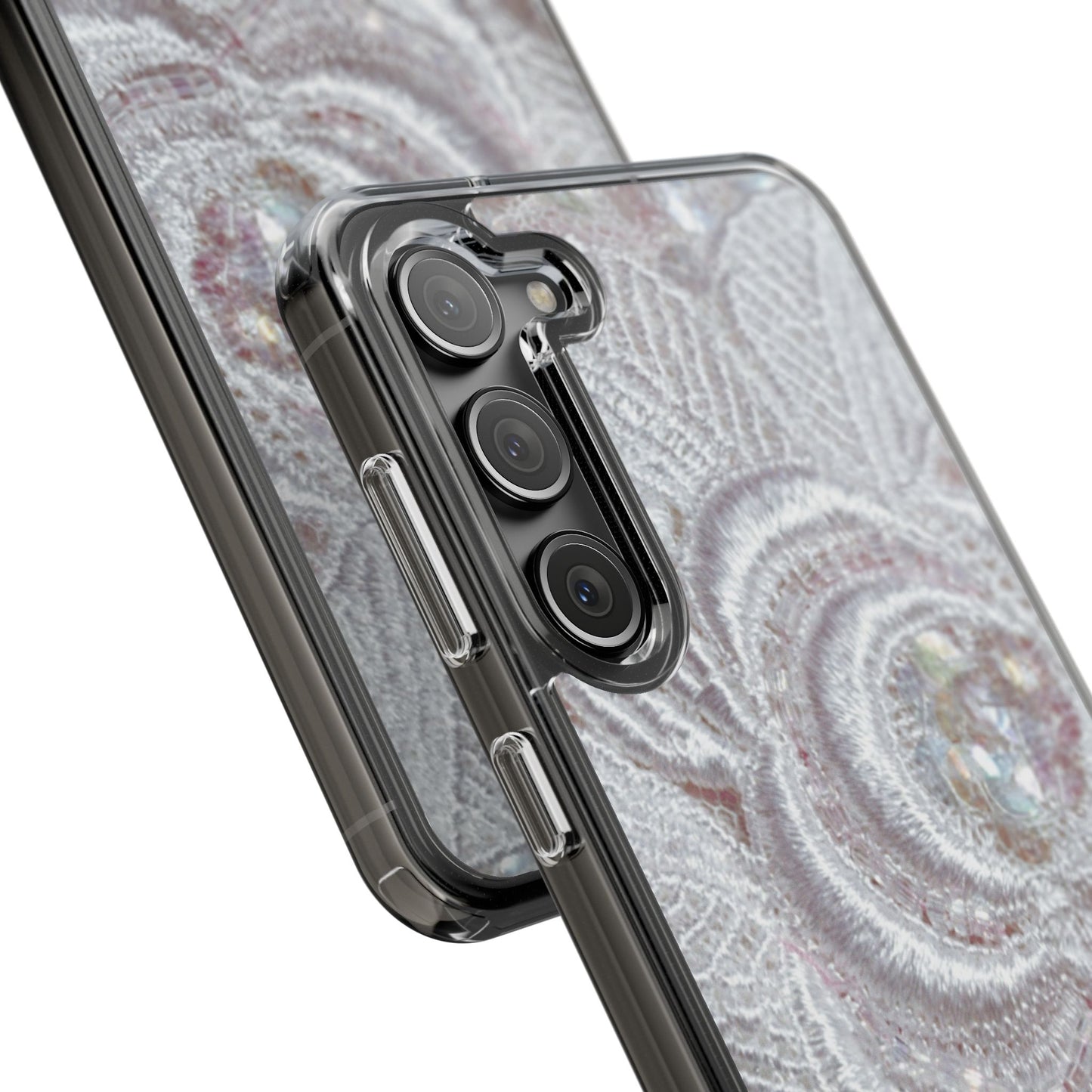 Clear Phone Case – Lace Veil