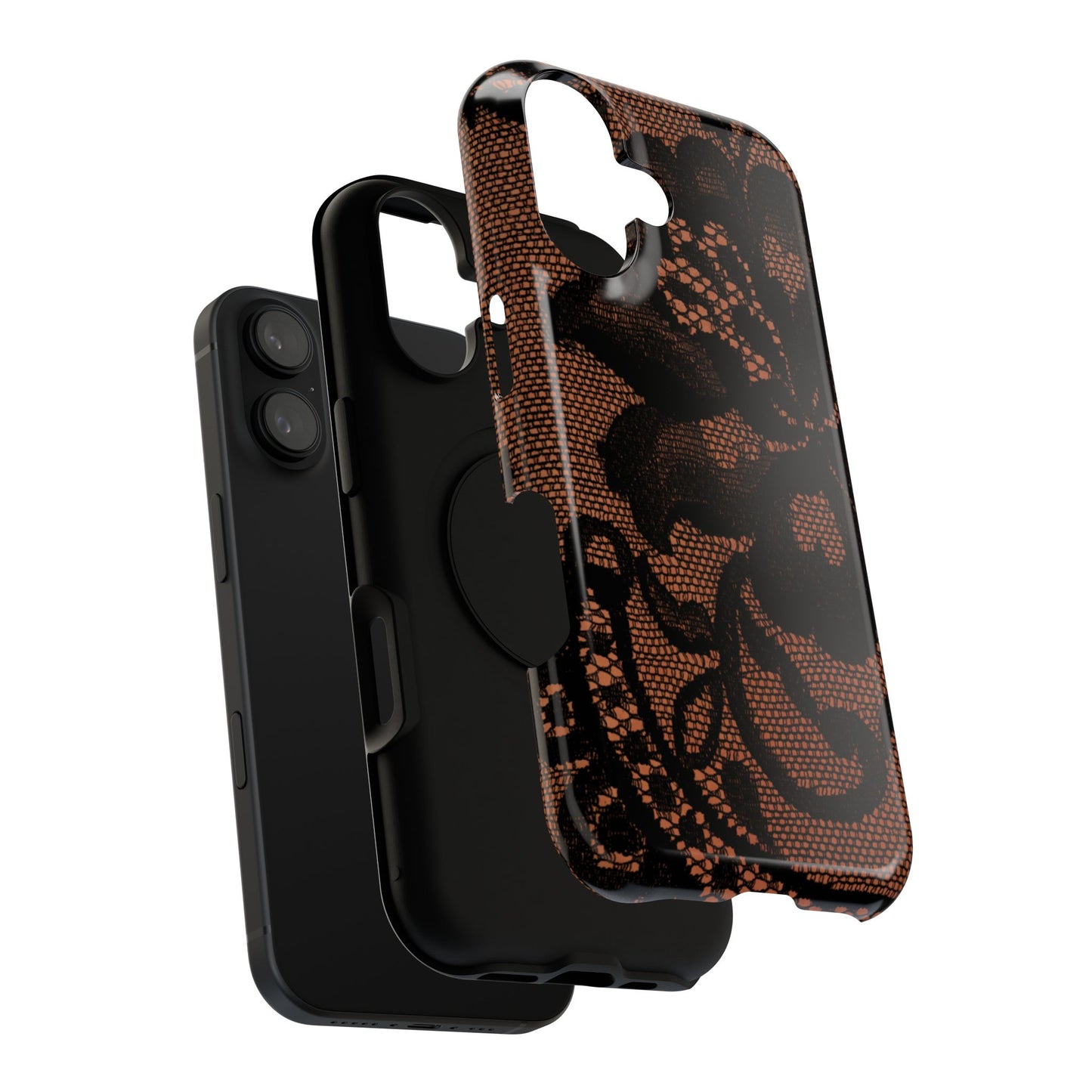 Impact-Resistant Phone Case – Ember Lace