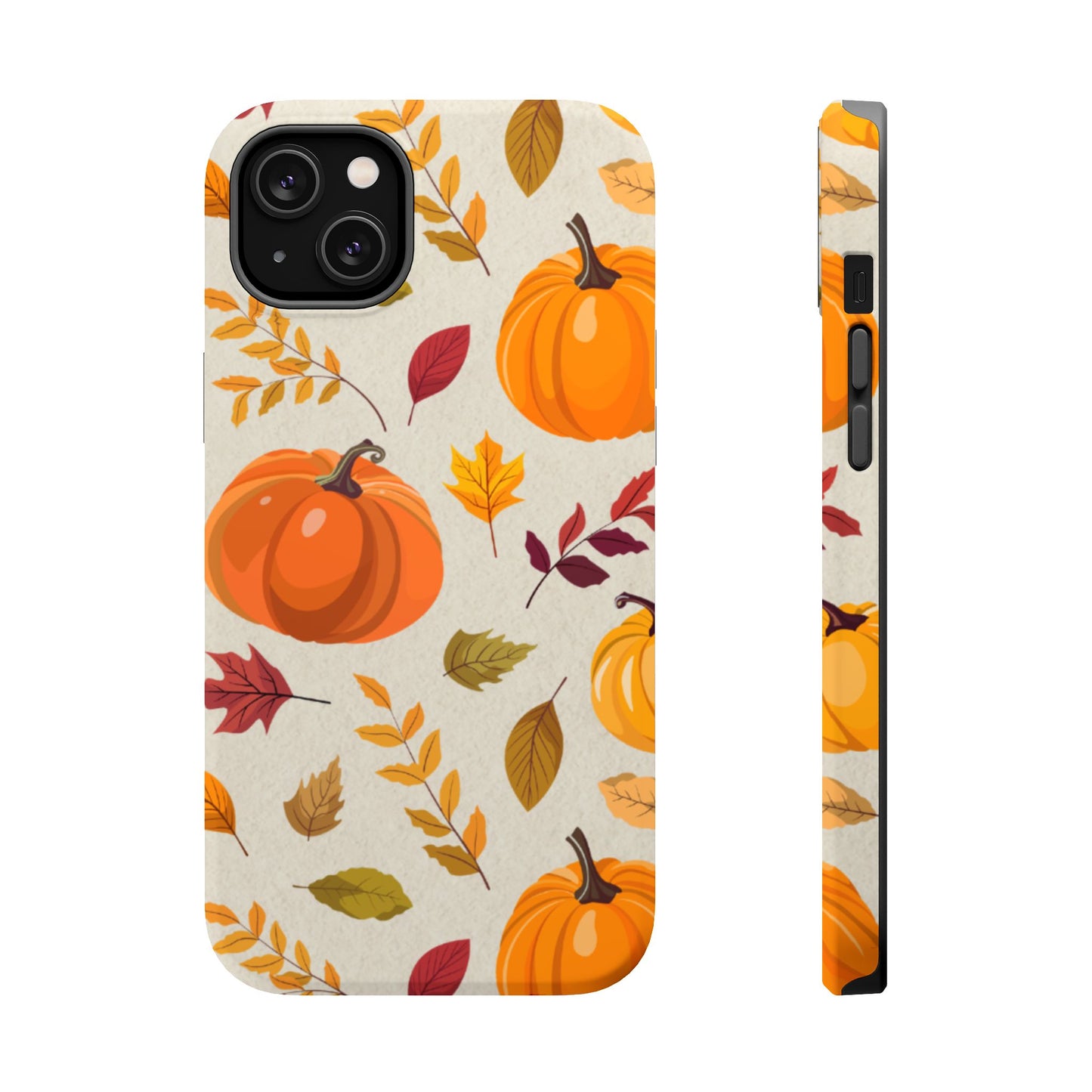 Wireless-Charging Compatible Case – Falling for Pumpkin