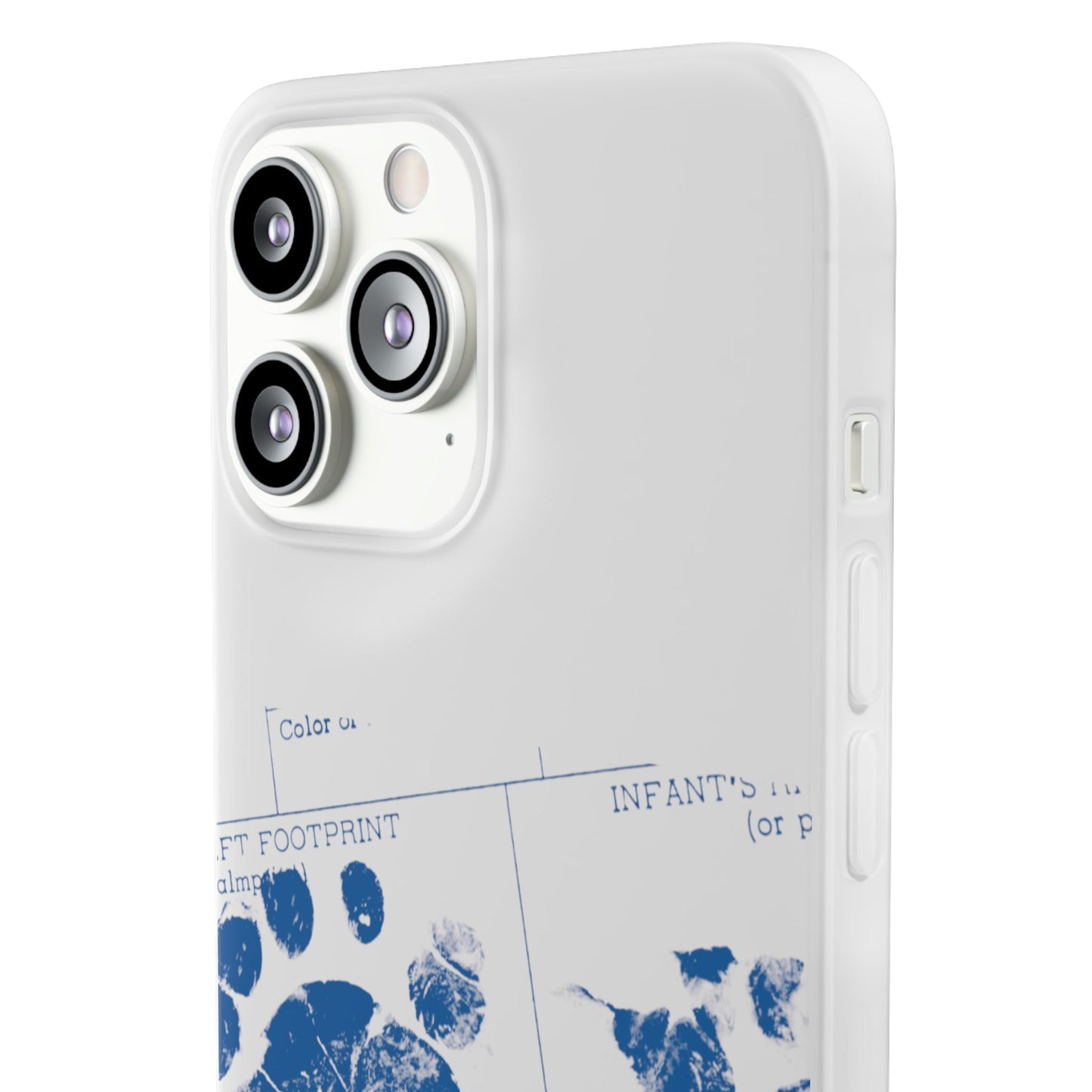 Flexi Case – Mom’s Little Blue Footprints