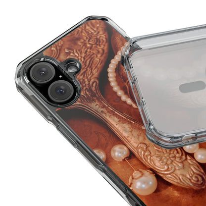 Clear Magnetic Phone Case – Bronze Vanity