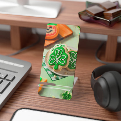 Phone Stand – Shamrock Cookie St. Patrick’s Day Design