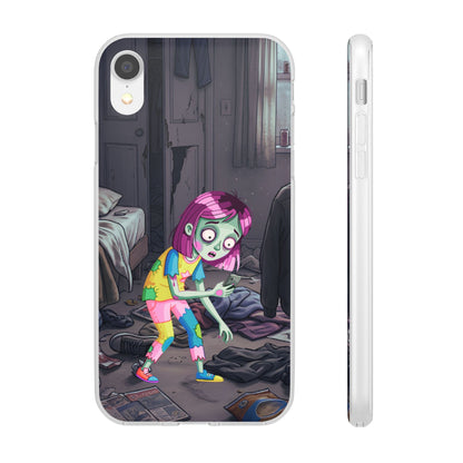 Zombie Girl Phone Case — Cute Creepy Cartoon Phone Cover