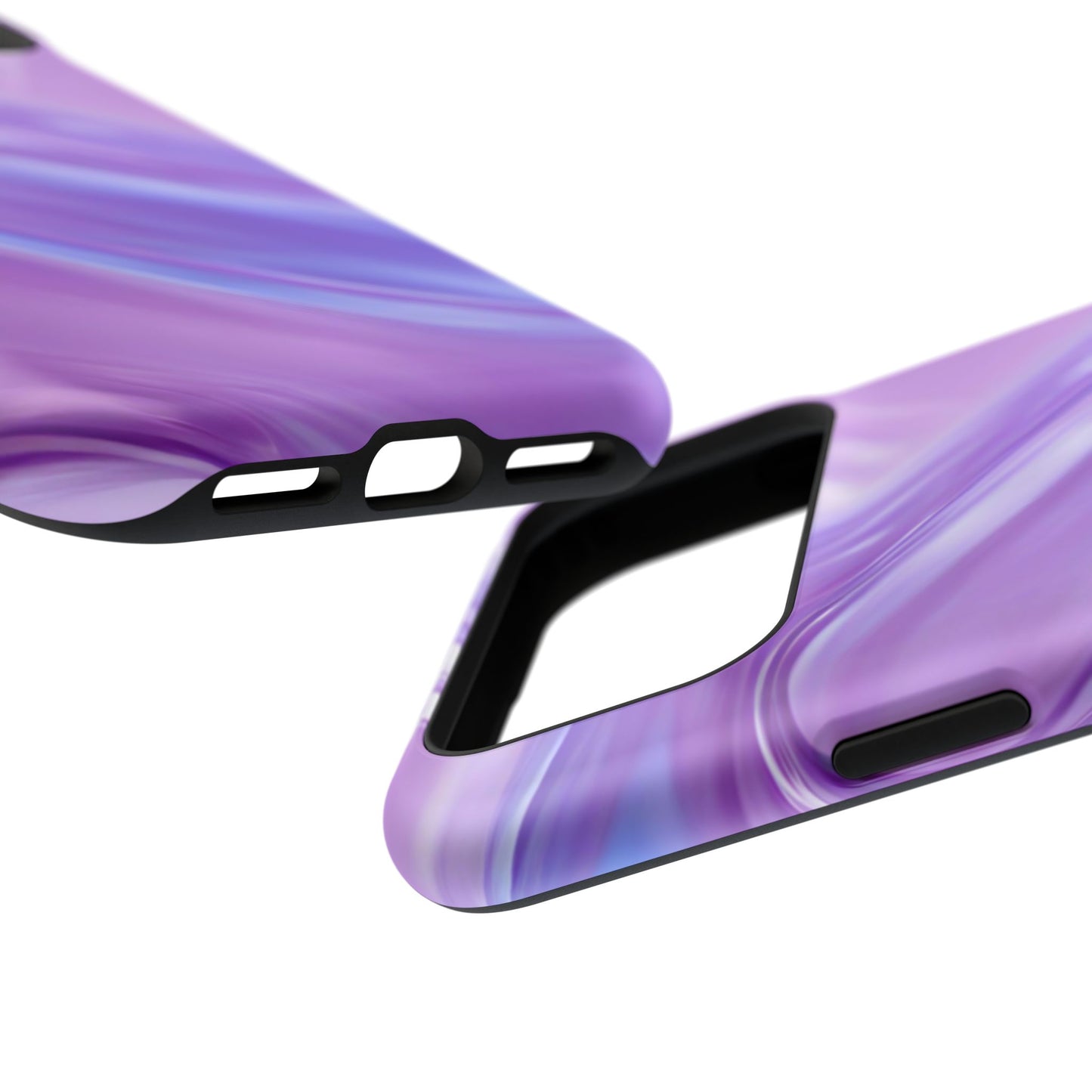Impact-Resistant Phone Case – Lavender Wave