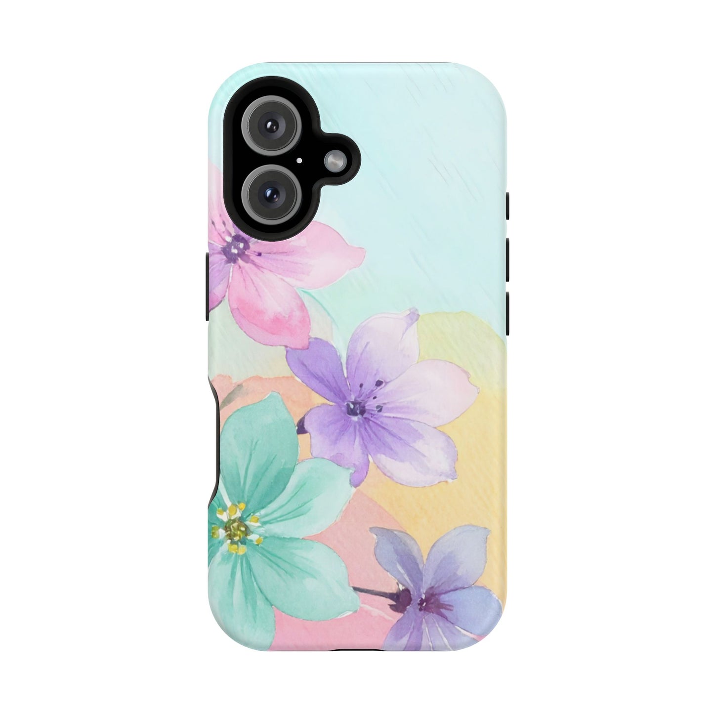 Wireless-Charging Compatible Case – Water Petal