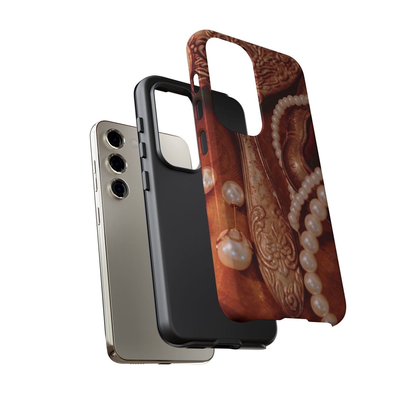 Protective Phone Case – Bronze Vanity