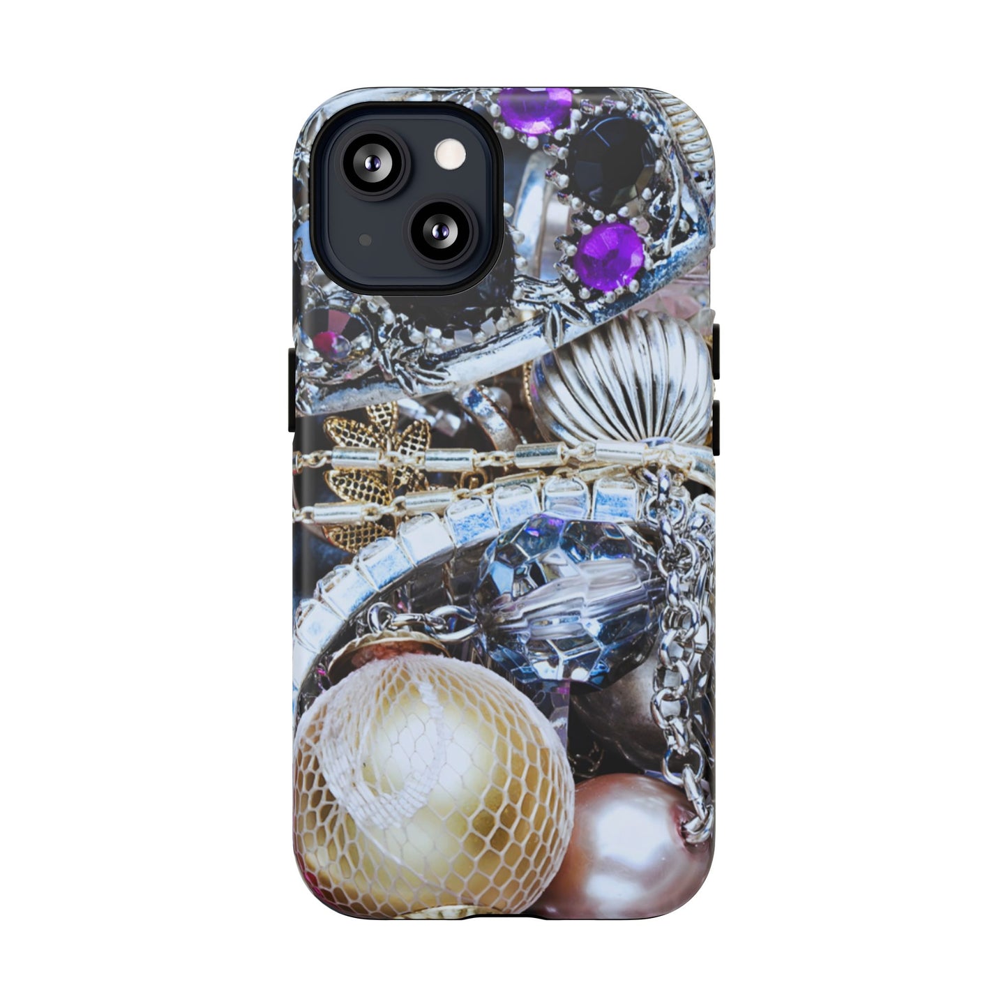 Protective Magnetic Phone Case – Chrome Jewel