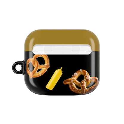 Wireless Earbud Case Cover – Never a Bad Connection Pretzel Stack