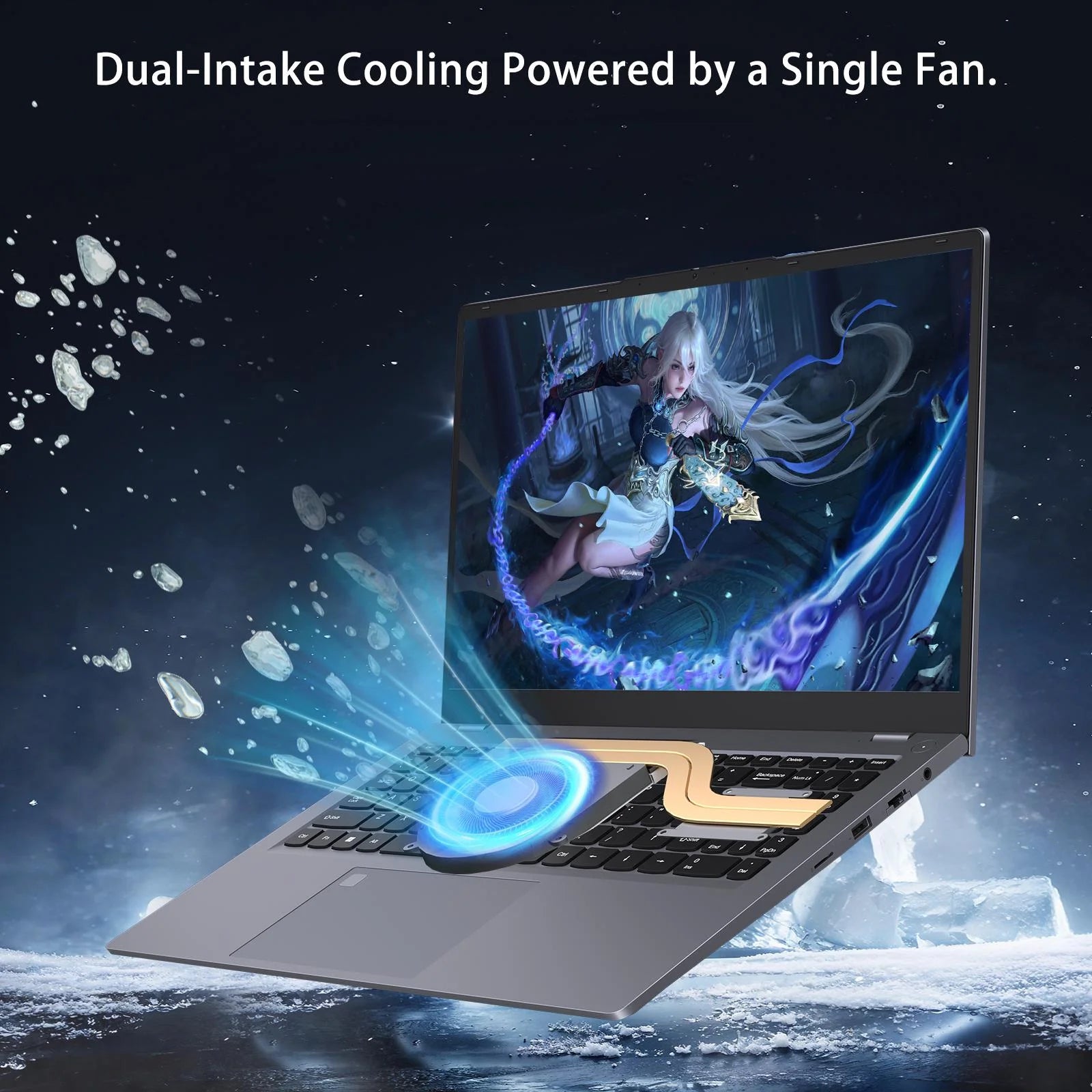 15.6" Windows 11 Laptop, Dual 16GB DDR4 512GB SSD, Intel Core I5 1240P, 12 Core up 4.4Ghz, Office 2024 Fingerprint Backlit KB Wifi 6 BT5.2, Laptop Computer for Business, Student, Light Gaming