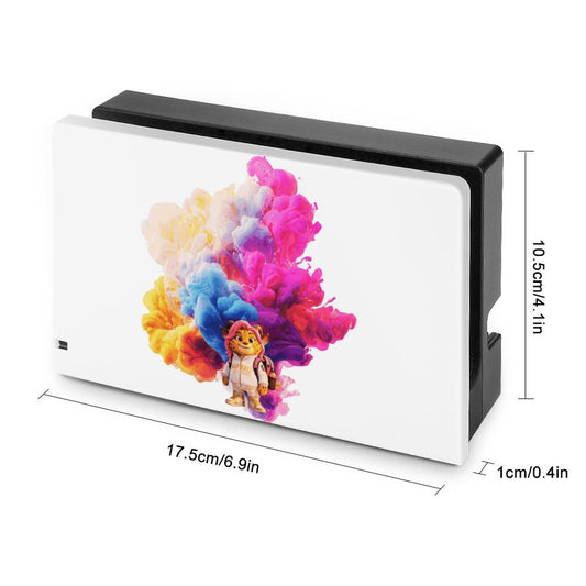 Console Dock Cover – Monster Splash