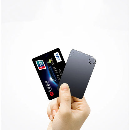 Slim Compact Audio Recorder for Lectures and Notes Portable Mini Sound Recorder