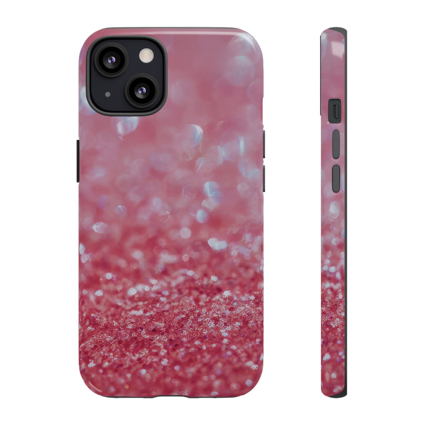 Protective Phone Case – Rosé Sparkle