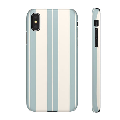Snap Phone Case – Coastal Stripe