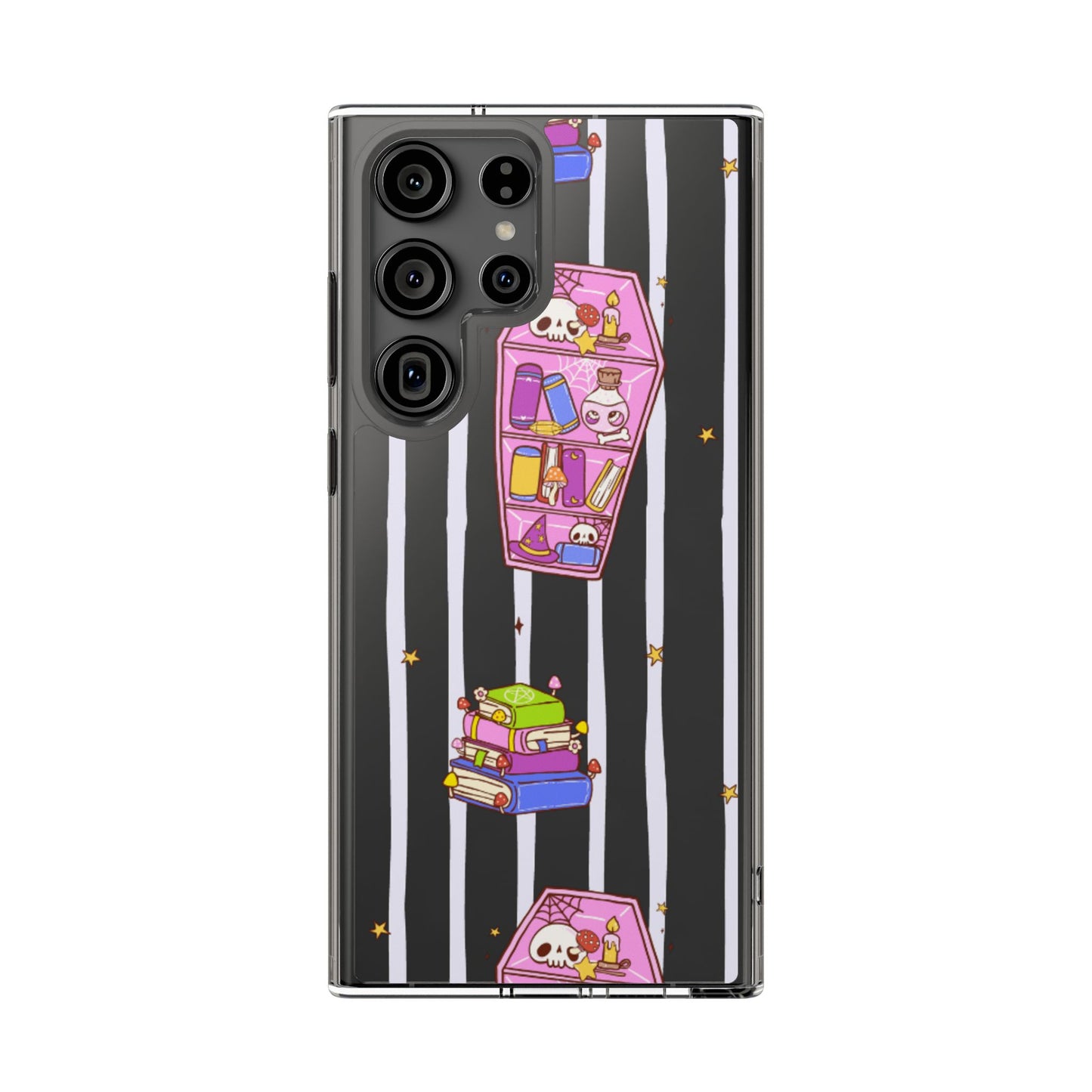 Clear Phone Case – Booked to Death