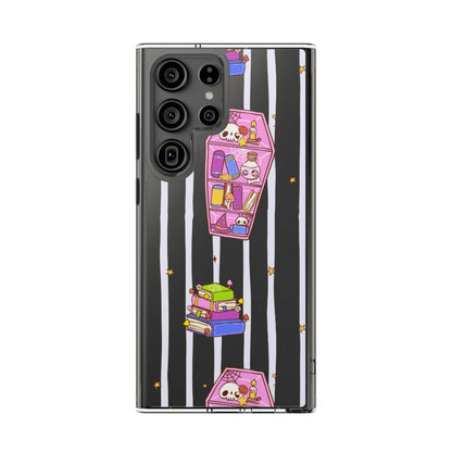 Clear Phone Case – Booked to Death