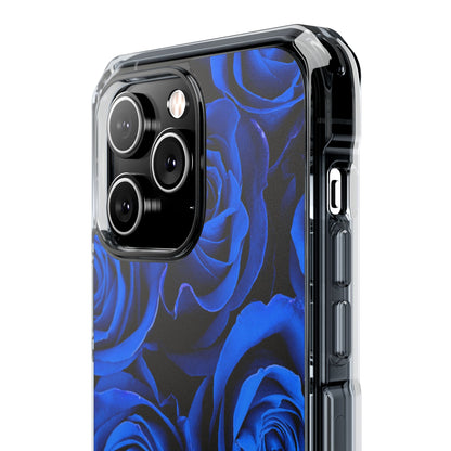 Clear Magnetic Phone Case – Midnight Bloom