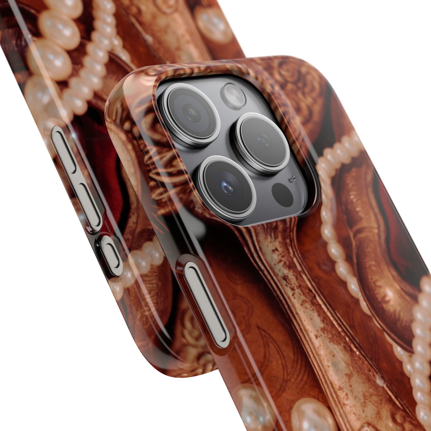 Snap Phone Case – Bronze Vanity