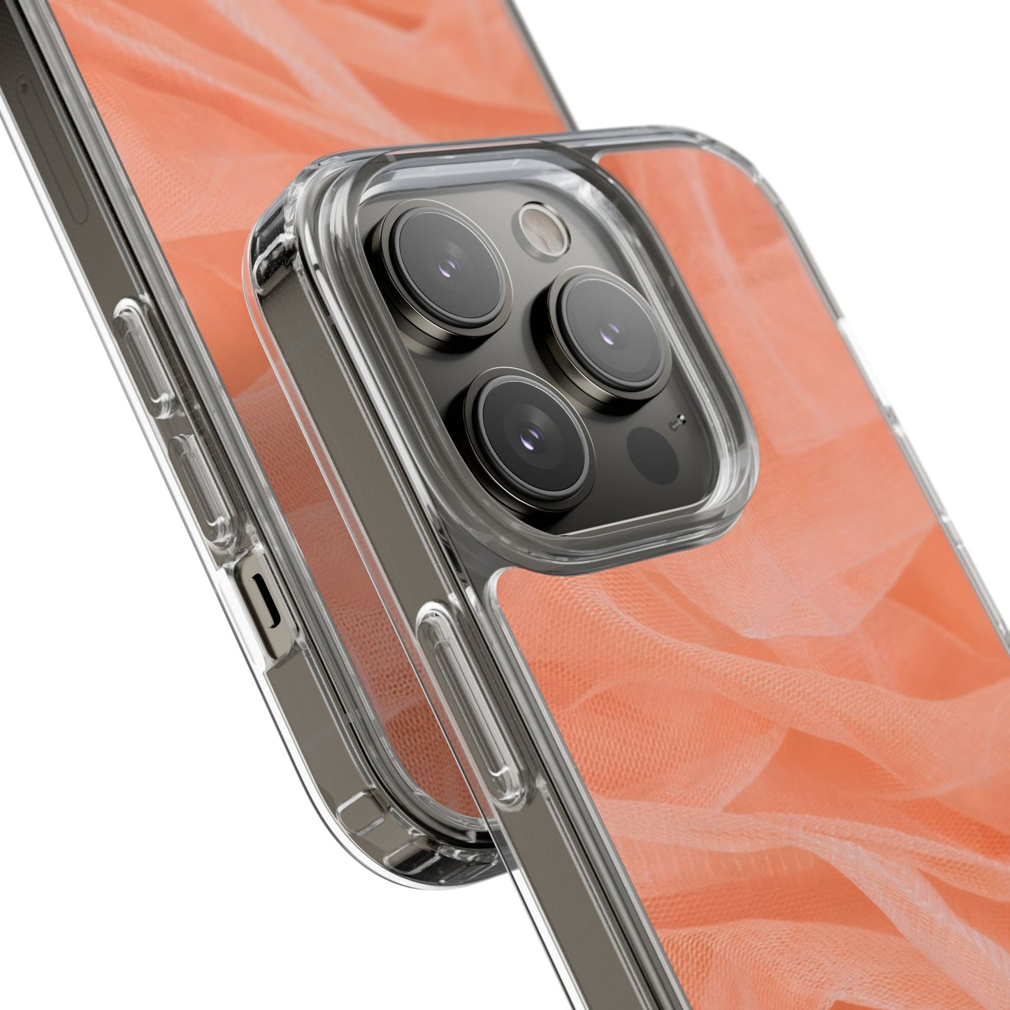 Clear Phone Case – Coral Veil