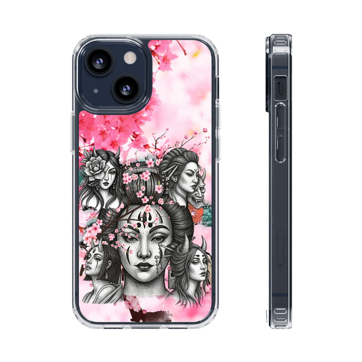 Clear Phone Case – Blossom & Thorn