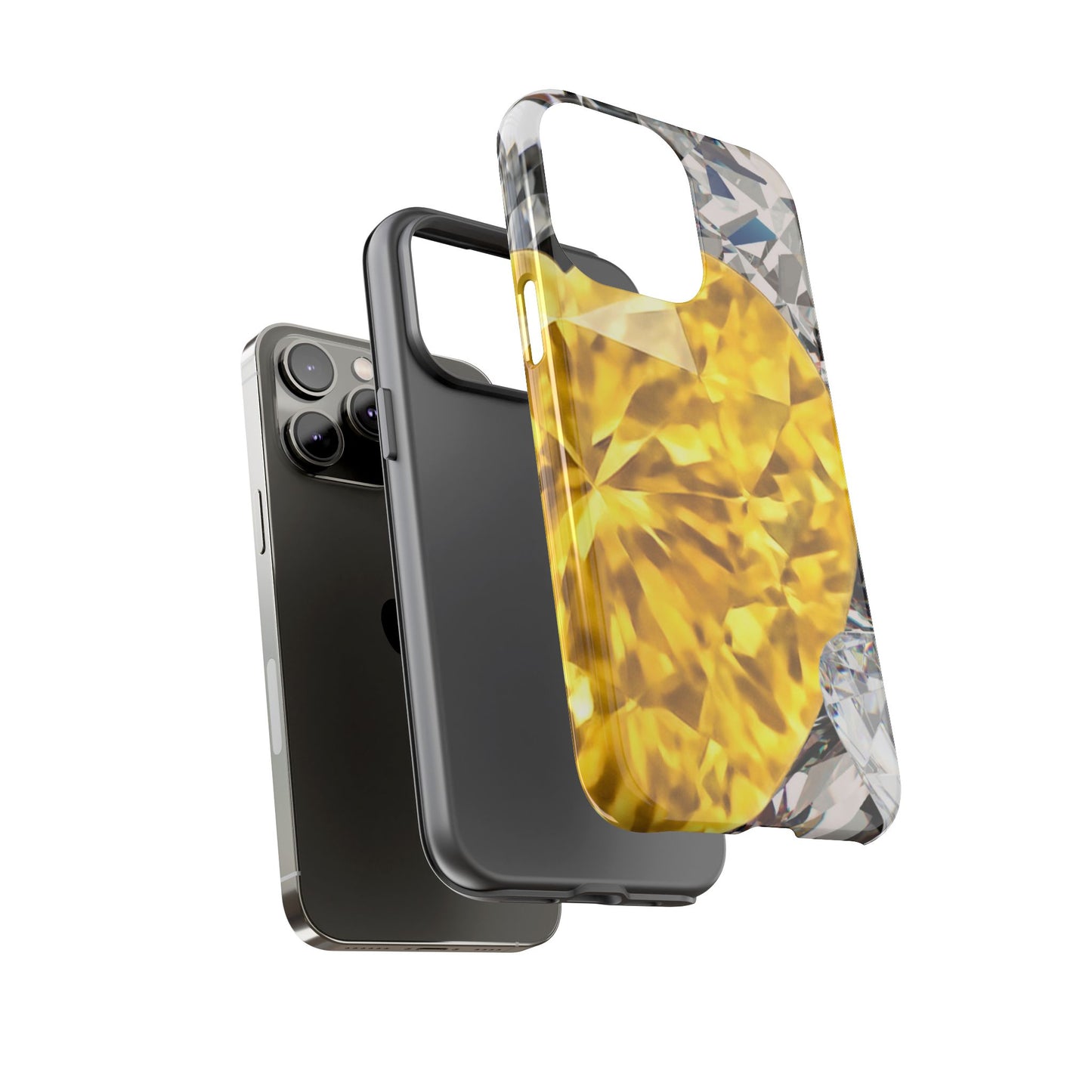 Protective Phone Case – Heart of Gold