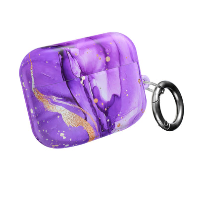 Wireless Earbud Case Cover – Gilded Violet