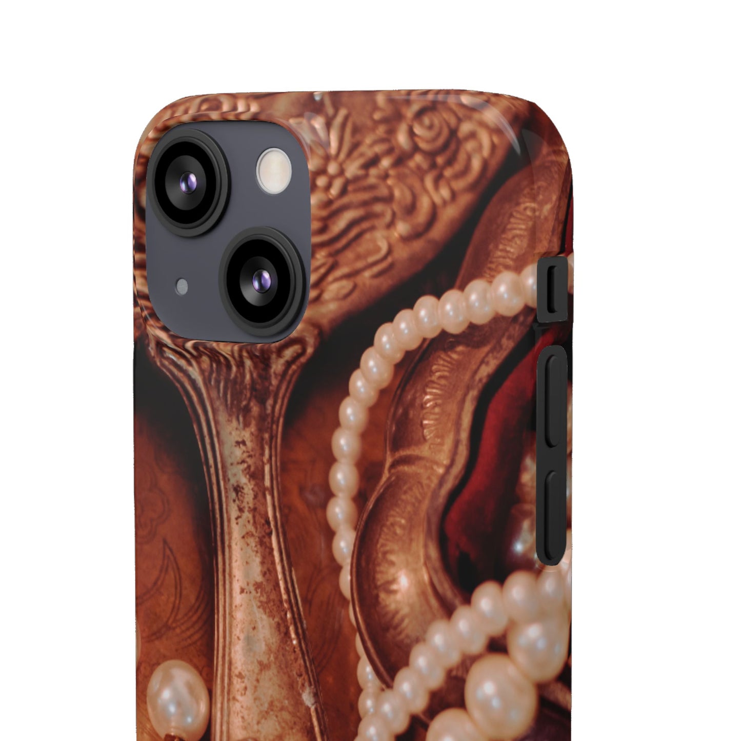 Snap Phone Case – Bronze Vanity