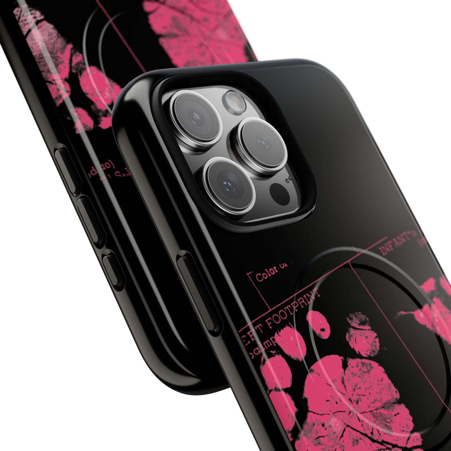 Protective Magnetic Phone Case – Mom’s Little Pink Footprints