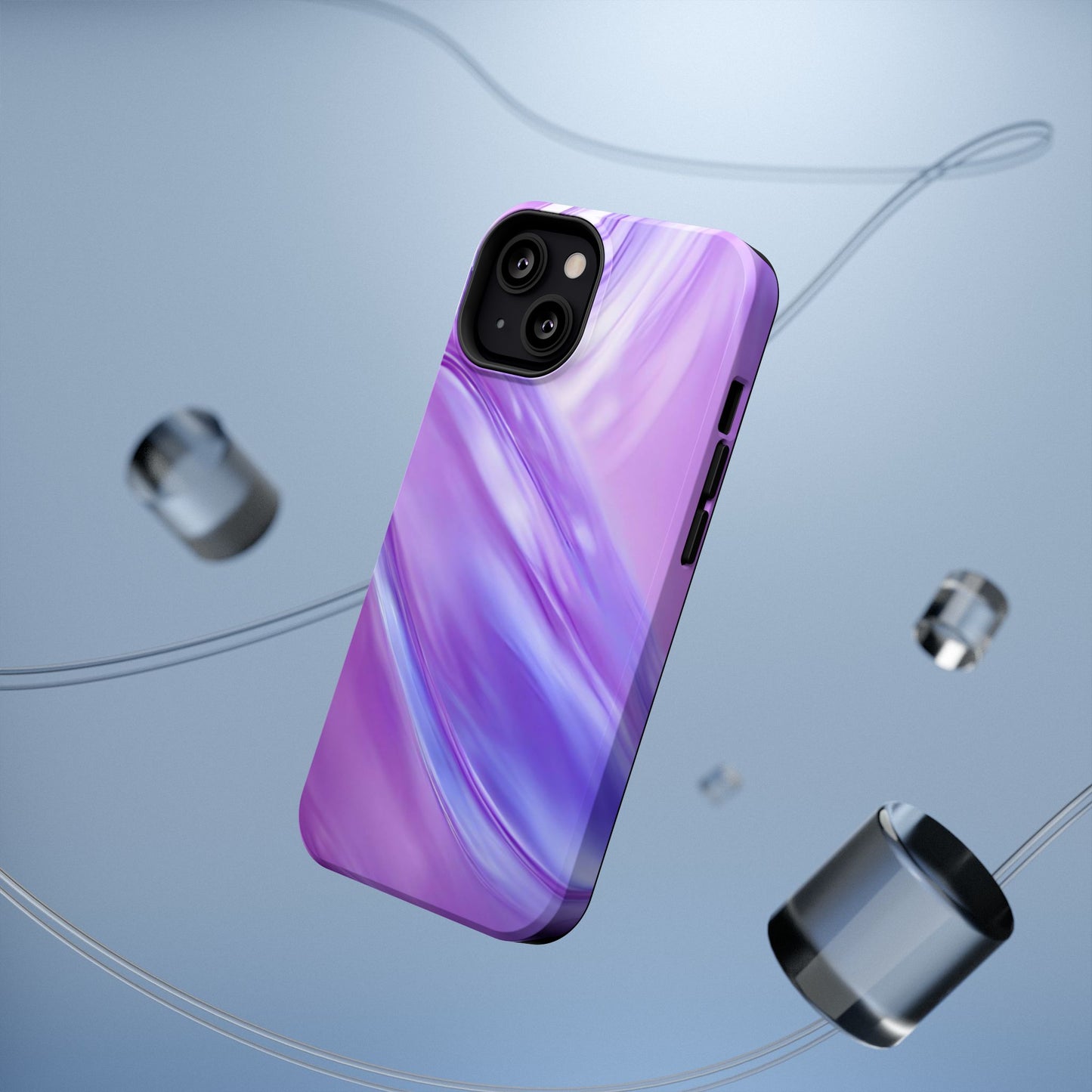 Impact-Resistant Phone Case – Lavender Wave