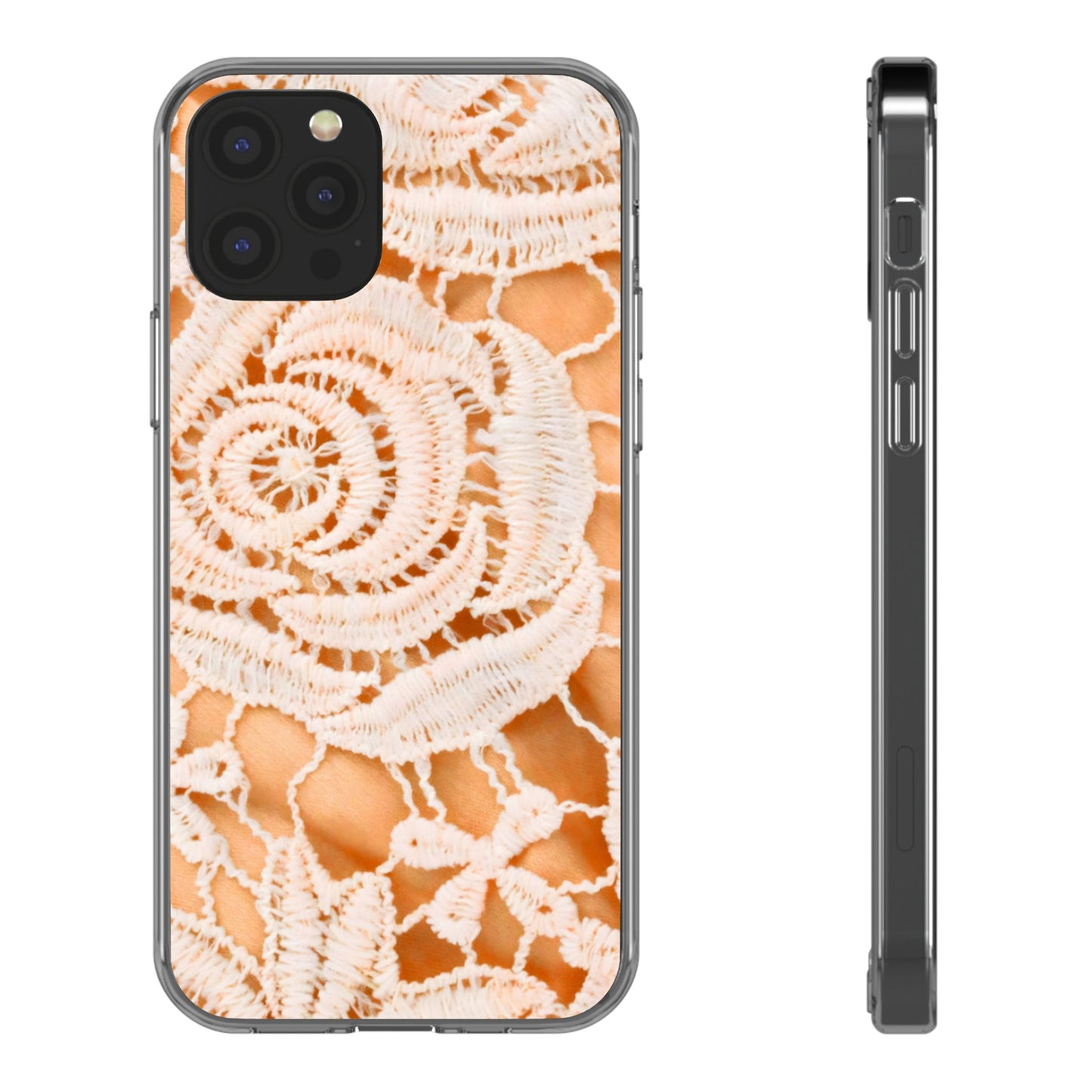 Clear Phone Case – Vintage Veil