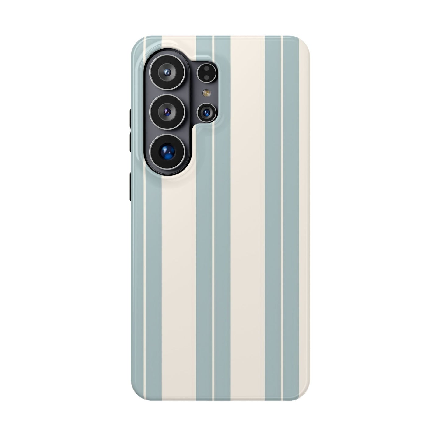 Wireless-Charging Compatible Case – Coastal Stripe