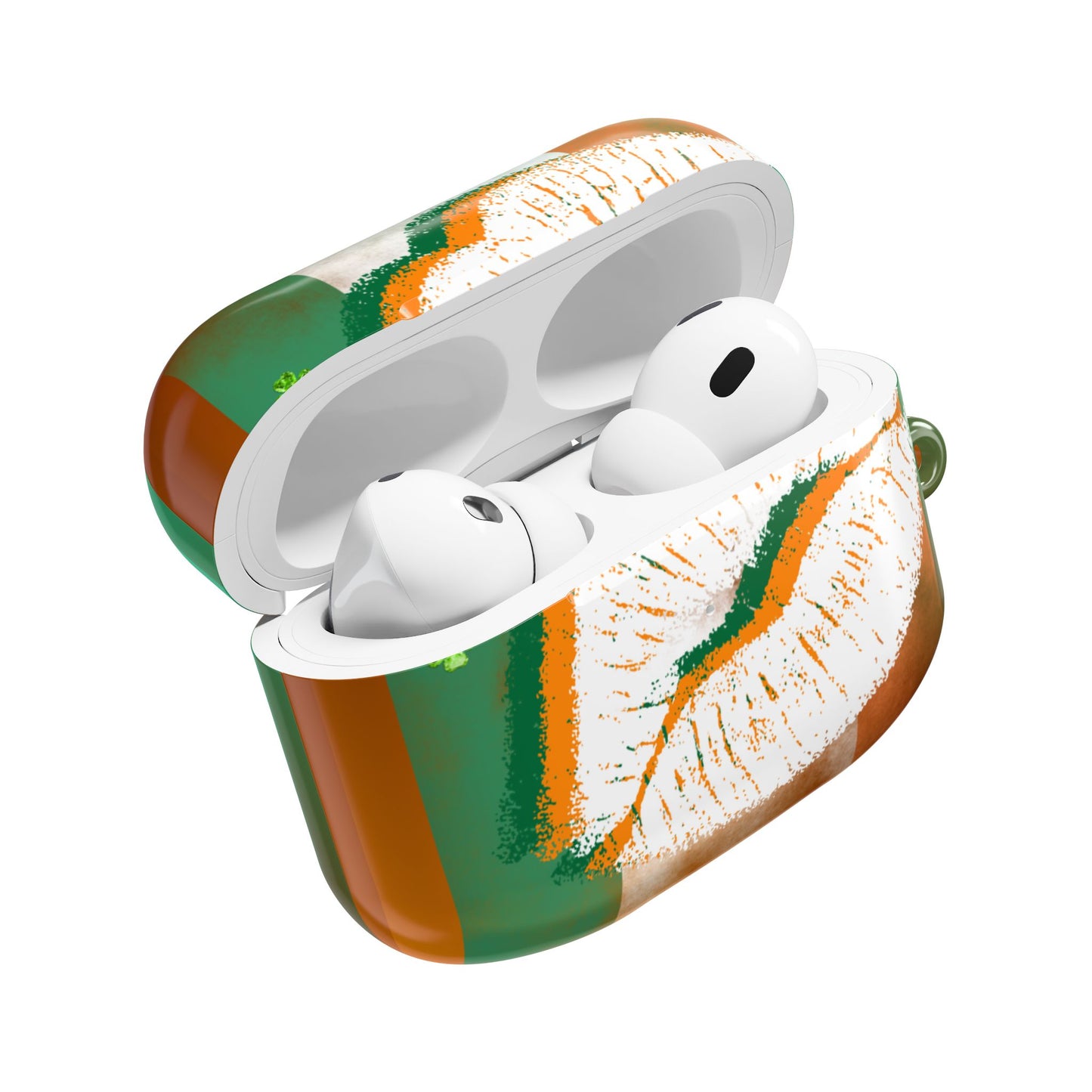 Wireless Earbud Case Cover – Irish Lip St. Patrick’s Day Design