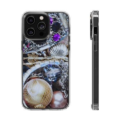 Clear Phone Case – Chrome Jewel