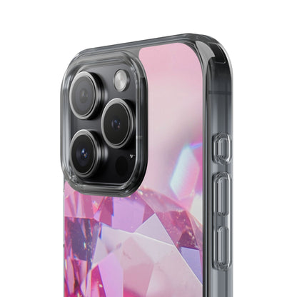 Clear Phone Case – Pink Ice