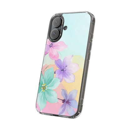 Clear Phone Case – Water Petal