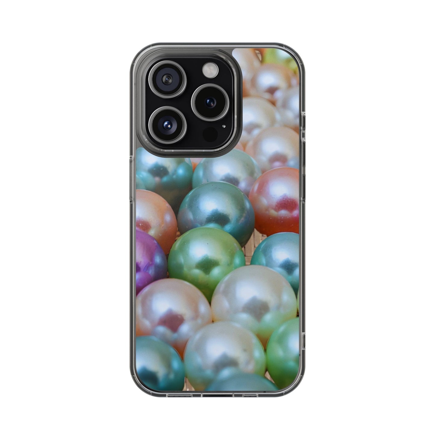 Clear Magnetic Phone Case – Pearl Pop