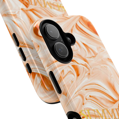Marble Citrus Phone Case — Tough Magnetic Protective Case