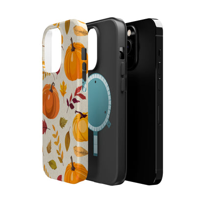 Wireless-Charging Compatible Case – Falling for Pumpkin
