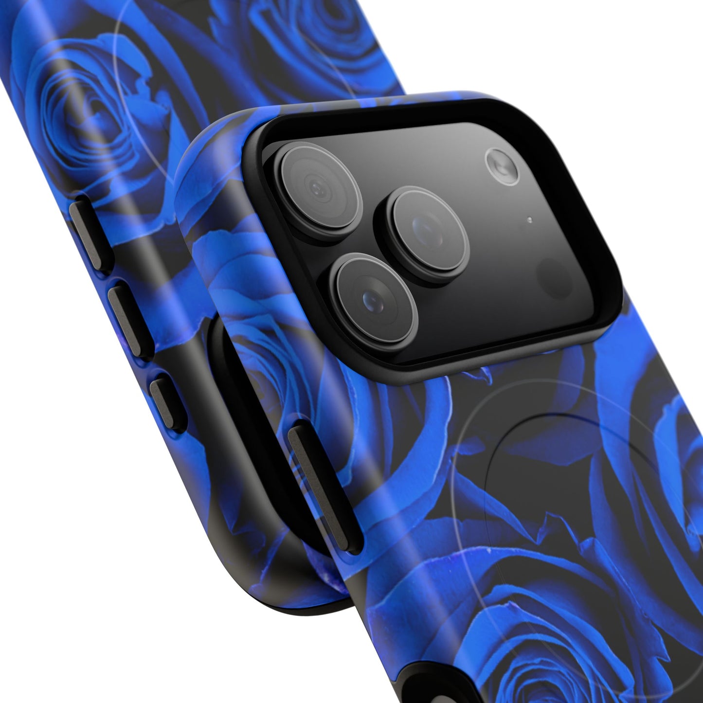 Protective Magnetic Phone Case – Midnight Bloom