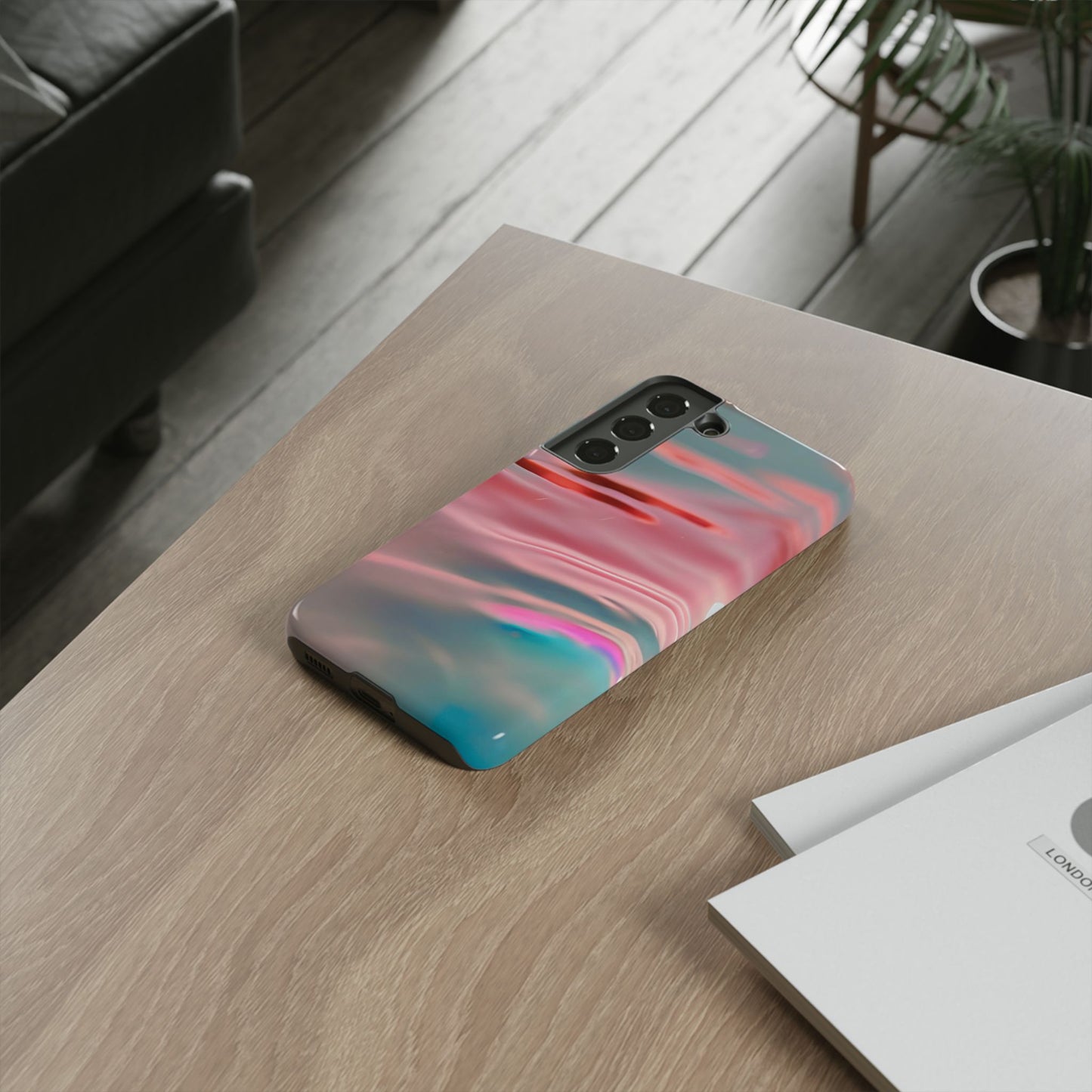 Protective Phone Case – Liquid Sunset